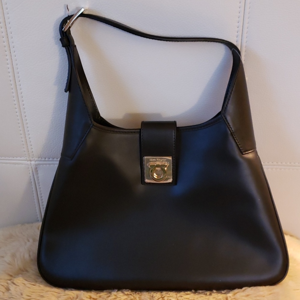Ferragamo black handbag